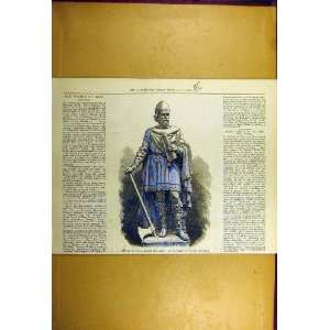  1877 Statue King Alfred Great Wantage Count Gleichen
