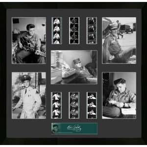  Elvis Presley/(S6) Montage Framed Original Film Cell LE 