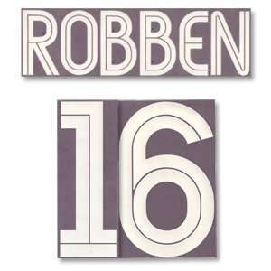 Robben 16   05 06 Chelsea Home C/L Name and Number Transfer  