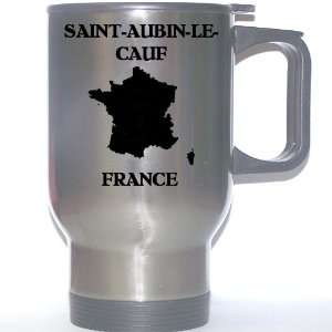  France   SAINT AUBIN LE CAUF Stainless Steel Mug 