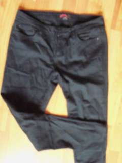 Rue 21 Black Skinny Jeans Stretch 30 x 30 EUC 5 Pocket  