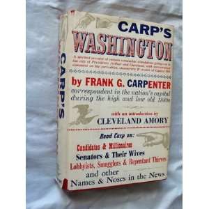    Carps Washington Frank G Carpenter, Cleveland Amory Books
