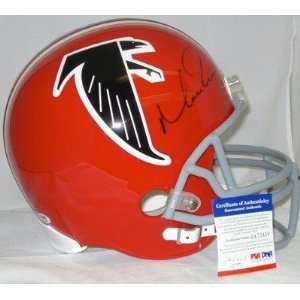  Matt Ryan Signed Helmet   red FS PSA   Autographed NFL 