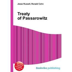  Treaty of Passarowitz Ronald Cohn Jesse Russell Books