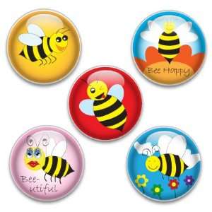  Decorative Push Pins 5 Big Bees