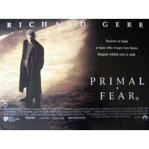 Primal Fear   Original Movie Poster   12 x 16