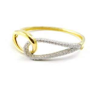  Gold plated bracelet Déesse white golden. Jewelry