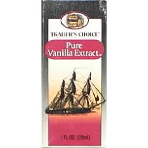 Traders Choice Pure Vanilla Extract 1.0 oz (Pack of 6)  