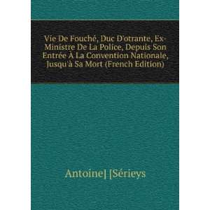  , JusquÃ  Sa Mort (French Edition) Antoine] [SÃ©rieys Books