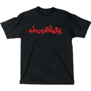  Chocolate T Shirt Zombie Flip [Large] Black/Red Sports 