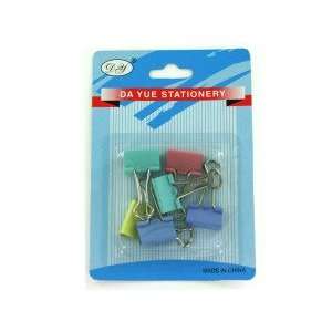  Small Binder Clips Assorted Colors 