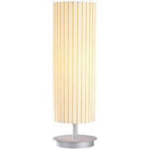  Lite Source Ls 20592 Pherenike One Light Table Lamp In Silver Metal 