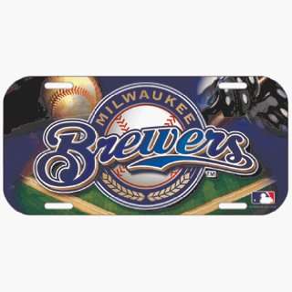  MLB Milwaukee Brewers High Definition License Plate *SALE 