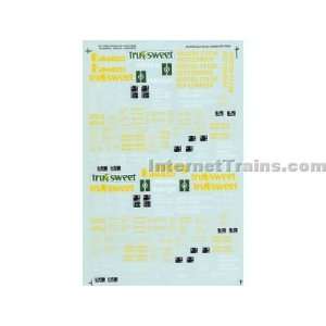  Microscale HO Scale 50 Tank Car Decal Set   Corn Products 