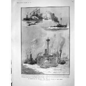  1907 WAR SHIP HERO CASTLE ASHBY LOCH FIRMAN NORTHAMPTON 