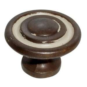   Accents Rustic Collection 1 3/8 Cabinet Knob Biscayne Antique