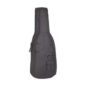  Bellafina Harvard Padded Cello Bag Black 3/4 Size Musical 
