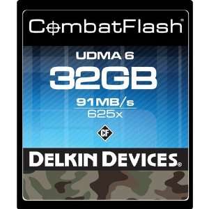  Delkin Devices 32Gb CombatFlash UDMA CompactFlash Card 