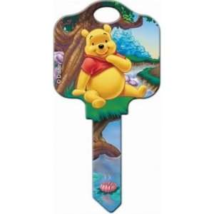  Disney Winnie the Pooh Blank House Key fits Kwikset KW1