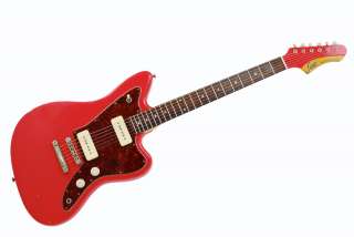 NEW Fano Alt de Facto JM6 Guitar Fiesta Red ~AUTH DLR  