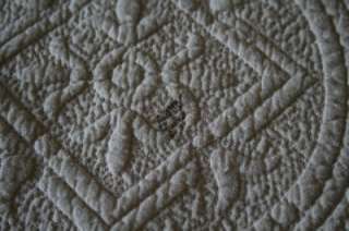 Restoration Hardware King Matelasse Cotton Quilt ~ Defect ~  