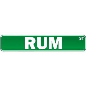   Rum Street  Drink / Drunk / Drunkard Street Sign Drinks Home