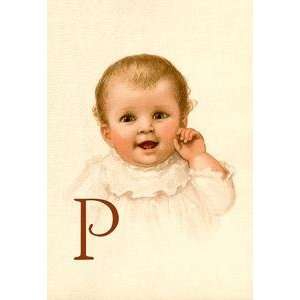   Paper poster printed on 12 x 18 stock. Baby Face P