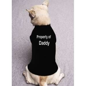  PROPERTY OF DADDY funny love pet dad father son kid fan 