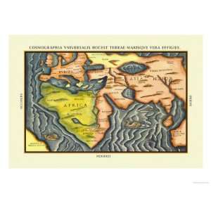  Cosmographia Universalis Giclee Poster Print by Heinrich 