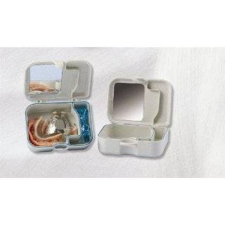 Twin Dento Box   Waterproof Denture Cleaning and Storage Case by Hager 
