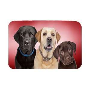  Labrador Dogs Tempered Cutting Board