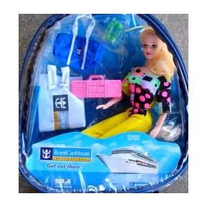 Royal Caribbean Traveling Fashion Doll and Accessories 