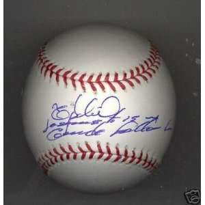 Tony Batista Twins Signed Official Ml Ball   Autographed 