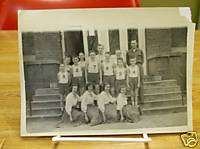 Moscow Indiana Rush County School Basketball Picture 2  