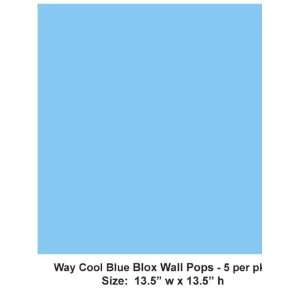  Wallpaper Brewster Wall Pops Blocks Way Cool Blue WPB90231 