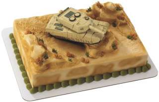 Military Robot Tank Cake Decoration Kit Topper NEW  