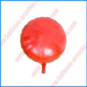  metallic foil balloons  the red round shape foil balloons 