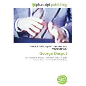  George Despot (9786132708793) Books