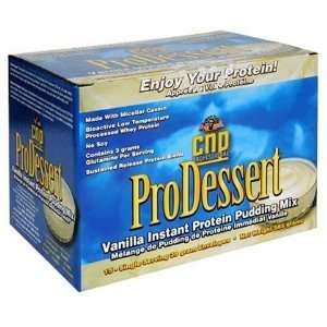 Professional ProDessert Instant Protein Pudding Mix, Vanilla, Single 