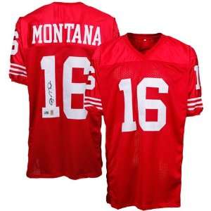  San Francisco 49ers #16 Joe Montana Autographed Authentic 