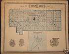 howard county indiana plat map 1876 russiaville  