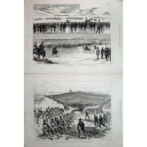  Brighton Review 1883 Wolstonbury Hill Bevingdean War