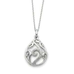  Dew of Heaven Necklace in Sterling Silver Jewelry