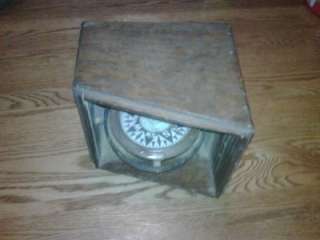 ES RITCHIE GIMBALED BOX COMPASS VINTAGE 1895  