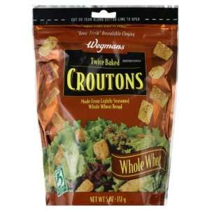  Wgmns Croutons, Twice Baked, Whole Wheat , 5 Oz ( Pak of 6 