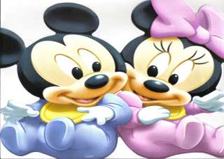 Disney Mickey Minnie Mouse miki mini maus Wall Sticker  