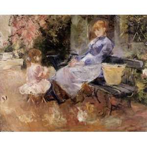  Hand Made Oil Reproduction   Berthe Morisot   32 x 26 