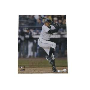  Autograph 16x20 Ichiro unframed at bat. MLB Authenticated 