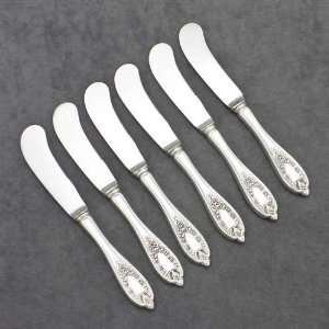  Old Colony by 1847 Rogers, Silverplate Butter Spreaders, Set 