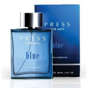  Press Blue By Karina Rabolini 3.4oz Eau De Toilette for 